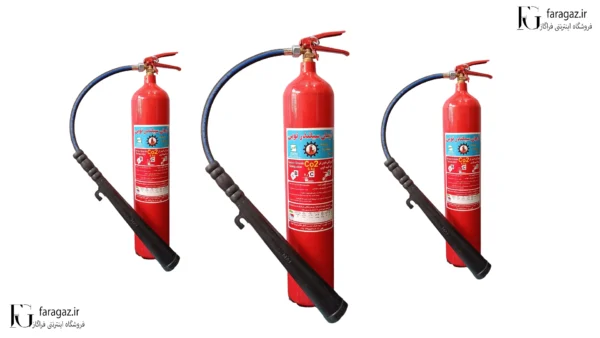 قیمت کپسول آتش نشانی co2 6 کیلویی