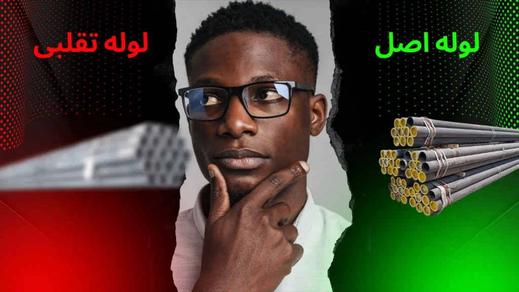 تشخیص لوله تقلبی و اصلی