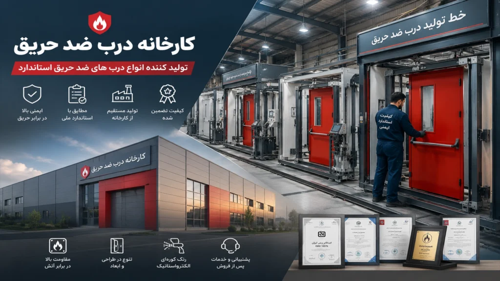 کارخانه درب ضد حریق چه محصولی تولید می‌کند؟